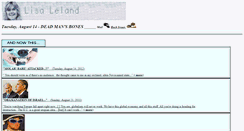 Desktop Screenshot of lisaleland.com